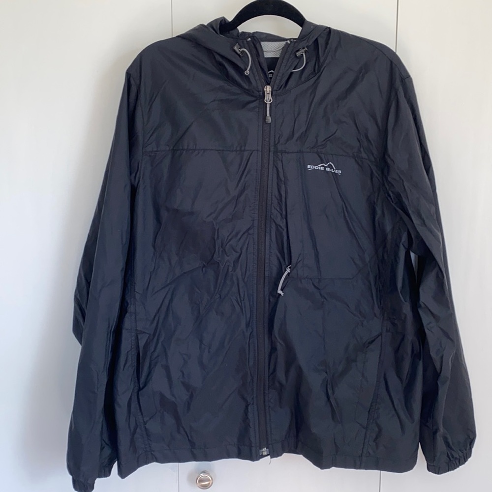 Men’s L Eddie Bauer Windbreaker with Hood